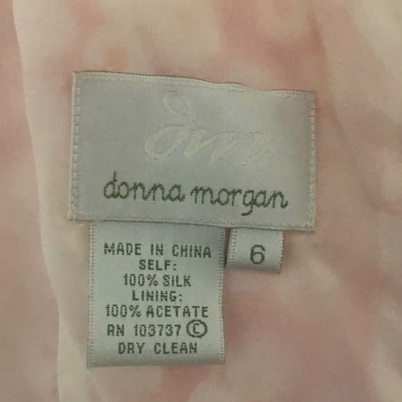 Gorgeous silk orange pattern dress - Picture 3 of 3